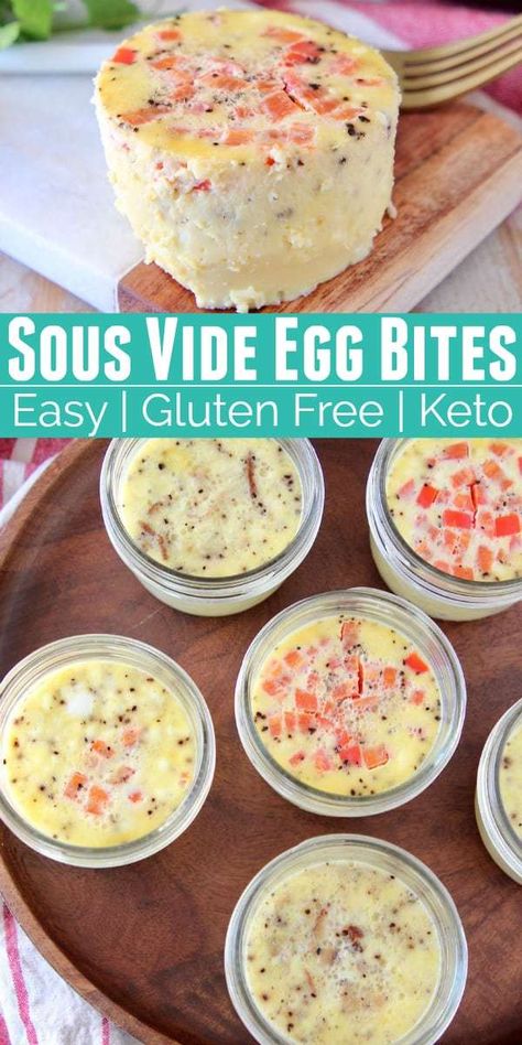 Sous Vide Breakfast Recipes, Keto Sous Vide Recipes, Vegan Grill, Current Recipes, Sous Vide Egg Bites, Egg And Grapefruit Diet, Green Breakfast, Sous Vide Egg, Foil Dinners