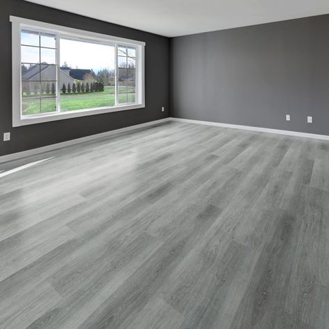 SUPERCore - Click locking, Rigid, 100% waterproof flooring – WeShipFloors Grey Vinyl Plank Flooring, Light Grey Flooring, Grey Laminate Flooring, Hardwood Floor Colors, Bay Breeze, Grey Wood Floors, Gray Walls, Dekorasi Kamar Tidur, Waterproof Flooring