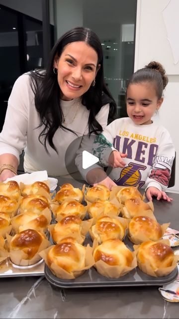 Sivan's Kitchen on Instagram: "Making challah rolls with my grandson Nathaniel 💙 
Today he is Aba Shabbat at his gan and we prepared individual mini challah rolls for each one of his friends. I’m grateful and cherish moments like these 🥰 
Recipe yields about 8 rolls, i tripled it for this video. 
You’ll need a muffin tray and parchment paper for liners. 

Water Challah Recipe:
•4 cups of all purpose flour (540 grams) 
•1 heaping tbsp. of @redstaryeast (12 grams) 
•1/3 cup of sugar (40 grams) 
•1 heaping tsp. of salt (10 grams) 
•2 tbsp. of olive oil 
•about 1-1.5 cups of warm water 

•1 beaten egg for egg wash 
•sesame seeds for topping (optional)

Directions:
💙 In a mixer bowl, combine all dry ingredients except for water.
💙 Using a mixer with a knead/hook attachment or by hand, slowl Polish Onion Rolls, Jewish Bread Challah, Hallah Bread Recipe, Hallah Bread, Water Challah, Water Challah Recipe, Sivan's Kitchen, Challah Rolls, Challah Bread Recipe