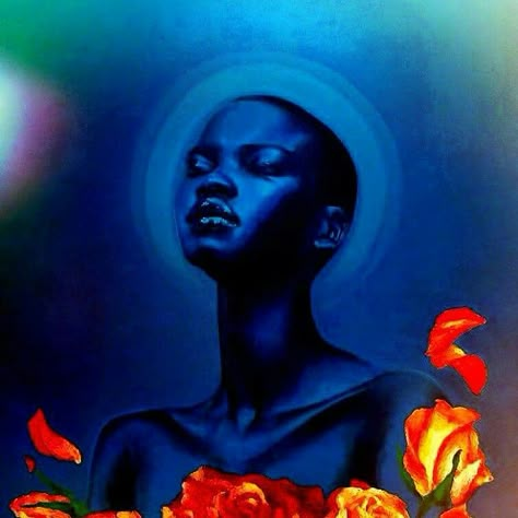 Surealism Art, Austin Art, Art Noir, Black Art Painting, Afrocentric Art, Roses Are Red, Black Love Art, Dope Art, Women Art