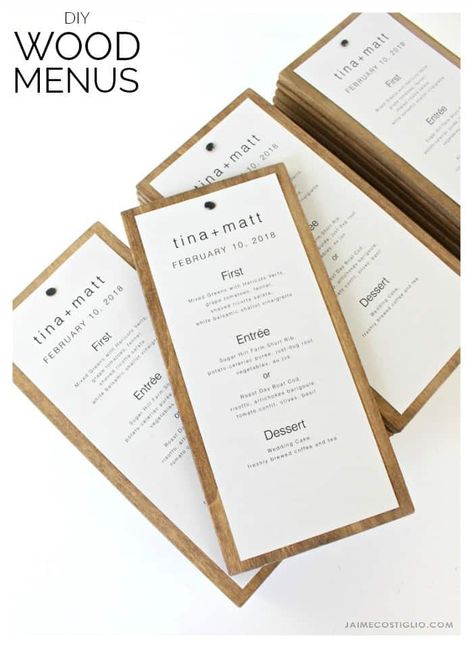 Restaurant Trends, Wood Menu, Diy Menu, Menu Holders, Food Menu Design, Restaurant Ideas, Woodworking Projects Plans, Wedding Desserts, Menu Restaurant