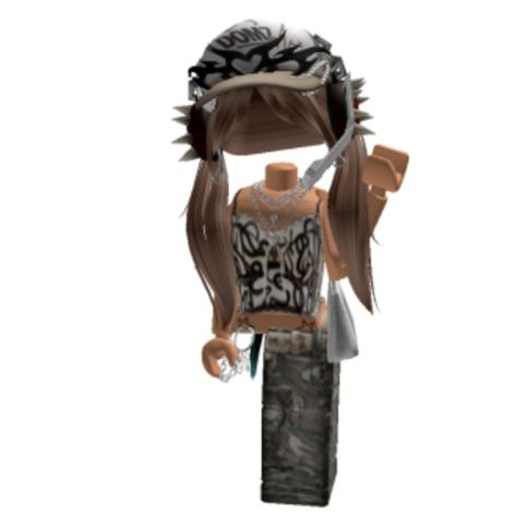 Girl Avatar, Skin Roblox, Cute Grunge, Y2k Outfit Ideas, Mayan Art, Rblx Fits, Emo Y2k, Roblox 3, Female Avatar