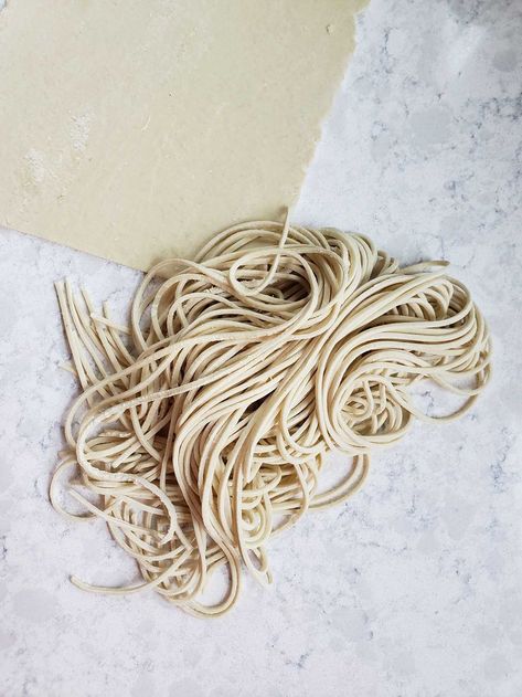 Handmade Ramen Noodles Recipe | Saveur Homemade Ramen Noodles, How To Make Ramen, Mocha Recipe, Homemade Ramen, Roasted Radishes, Pasta Roller, Milk Street, Ramen Noodle Recipes, Homemade Noodles