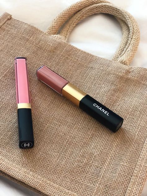 These two products carry me from daily wear to special events. The slightly pink hue of both keep things neutral, while still adding subtle color. The lip duo in Merry Rose stays on all day long, with gloss reapplied as you would like. The Rouge Coco Gloss is great to keep in my purse too. Rosé Stay, Best Long Lasting Lipstick, Chanel Lip, Chanel Lipstick, In My Purse, My Purse, Long Wear Lipstick, Liquid Lip Color, Best Lipsticks