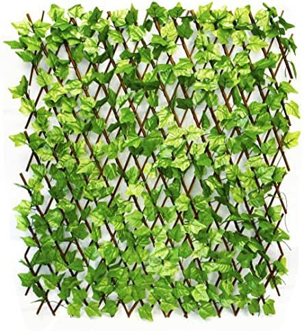 Amazon.in : artificial garden wall Lattice Fence Panels, Artificial Garden Plants, Decorative Trellis, Ivy Flower, Artificial Plant Wall, Lattice Fence, Artificial Plants Outdoor, Ivy Plants, Front Yard Fence