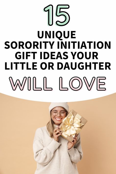 Initiation Ideas, Sorority Initiation, Letter To Daughter, Sorority Family, Little Gifts Sorority, Gifts Baskets, Letter To My Daughter, Thoughtful Gift Ideas, Student Christmas Gifts