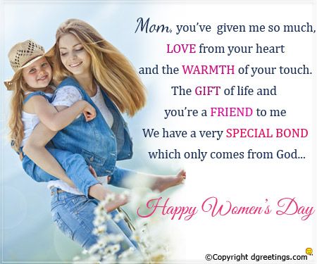 Happy Women’s Day Wishes Messages 2017 for Mom Womens Day Wishes For Mom, Happy Womens Day Pictures, Happy Women's Day Mom, Womens Day Video, Women's Day Video, Womens Day Wishes, Happy Womens Day Quotes, Happy Womens, Boss Motivation