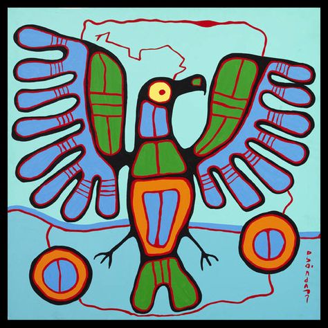 Norval Morriseau | Sunday, January 27, 2013 Norval Morrisseau, Arte Haida, Native Artwork, Woodland Art, Inuit Art, Canadian Art, Arte Animal, Indigenous Art, Canadian Artists