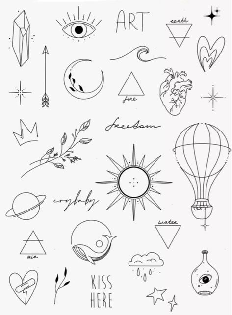 Flash Art Tattoos, Hand Poke Tattoo, Flesh Tattoo, Tattoo Wallpaper, Petit Tattoo, Tattoo Henna, Tattoo Paper, Simple Tattoo Designs, Hand Poked Tattoo