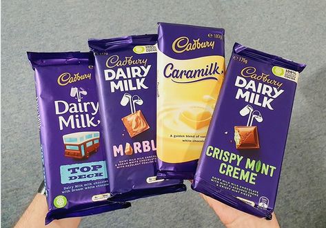 Cadbury World, Cadbury Dairy Milk Chocolate, Caramelized White Chocolate, Deck Features, Hazelnut Praline, Dairy Milk Chocolate, Cadbury Chocolate, Cadbury Dairy Milk, Chocolate Bars