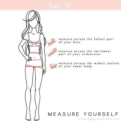 How to measure yourself // Megan Nielsen Design Diary Measurements For Sewing, Measure Yourself, Taking Measurements, Diy Tote, Simple Tote, How To Measure Yourself, Diy Tote Bag, Fabric Scissors, Sewing Blogs