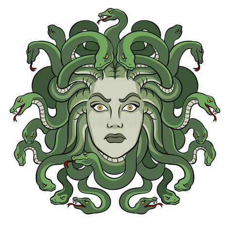 Medusa greek myth creature pop art vector. Medusa head with snakes greek myth creature pop art retro vector illustration. Isolated image on white background stock illustration What Colors Represent, Small Wave Tattoo, Retro Vector Illustration, Eye Illustration, Medusa Tattoo, Retro Vector, Waves Tattoo, Comic Book Style, Medusa Head