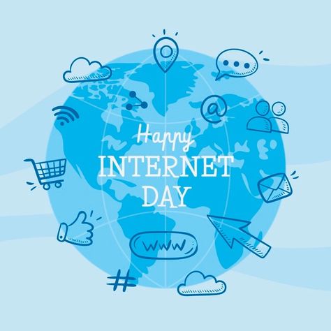 Communication Illustrations, Radio Day, Internet Day, Communication Illustration, Princess Illustration, Safe Internet, Day Illustration, Youth Day, Lifestyle Illustration