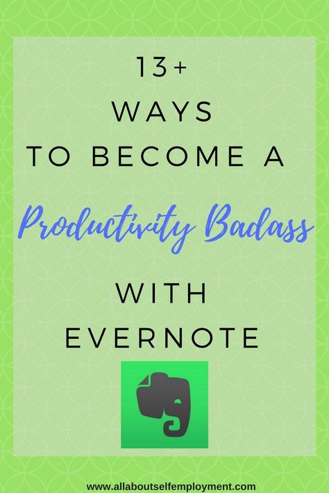 Evernote Organization, Digital Organization, Work Planner, Organization Planning, Work Organization, Evernote, Time Management Tips, Management Tips, Make Money Blogging