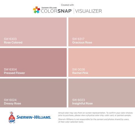 Sherwin Williams Gracious Rose, Pressed Flower Paint Color, Sulking Room Pink Sherwin Williams, Sw 6024 Dressy Rose, Mauve Pink Sherwin Williams, Sherwin Williams Dress Rose, Rose Paint Color Sherwin Williams, Dark Rose Paint Color, Pink Beige Paint Sherwin Williams