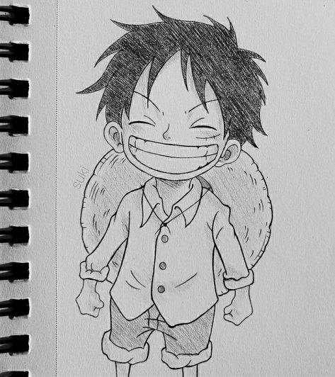 One piece Anime Drawings For Beginners, Goku Drawing, Anime Drawing Sketches, Comic Book Drawing, Naruto Sketch Drawing, Best Anime Drawings, Anime Drawing Books, Easy Drawings Sketches, One Piece Drawing