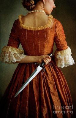 Knife Behind Back, 16th Century Aesthetic, Woman With Knife, Historical Eras, Lady Macbeth, Historical Women, Aesthetic Women, Types Of Dresses, Aesthetic Photo