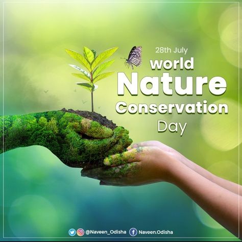 #WorldNatureConservationDay July 28, on this day people raise awareness about the importance of nature conservation. Today man is destroying nature for his own selfishness but according to Saint MSG we can save nature by small contribution every day which is very important for us. World Nature Conservation Day, Nature Conservation Day, Importance Of Nature, Forest Conservation, World Nature, Save Nature, Nature Conservation, July 28, Every Day