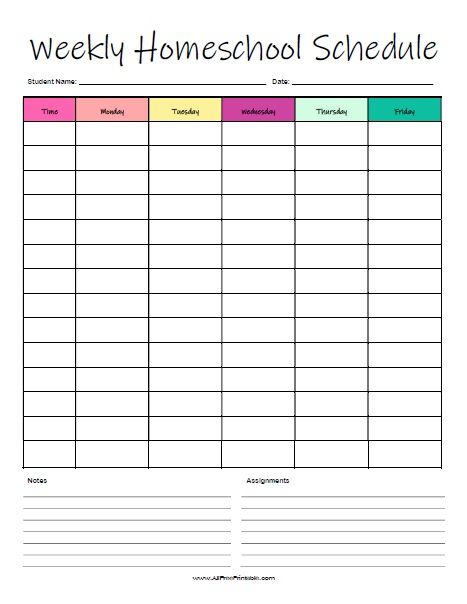 Free Printable Weekly Homeschool Schedule Monday To Friday Schedule Template, Schedule Monday To Friday, School Schedule Printable, Homeschool Schedule Printable, Homeschool Attendance, Schedule Printable Free, Homeschool Schedule Template, Homeschool Daily Schedule, Weekly Schedule Printable