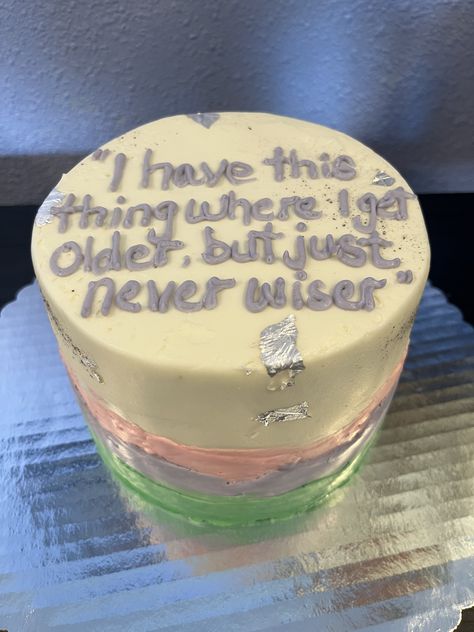 Song lyrics theme Song Birthday Cake, Taylor Swift Birthday Cake Ideas, Taylor Swift Birthday Cake, Cake Captions, Cake Song, 15th Birthday Cakes, Bts Cake, Picnic Birthday Party, Cake Writing