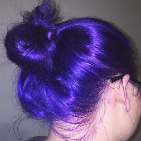 Pulp Riot Hair Color Ideas, Arctic Fox Purple, Arctic Fox Purple Rain, Fox Hair Color, Blue Purple Hair, Fox Hair, Arctic Fox Hair Color, Vibrant Hair, Violet Hair