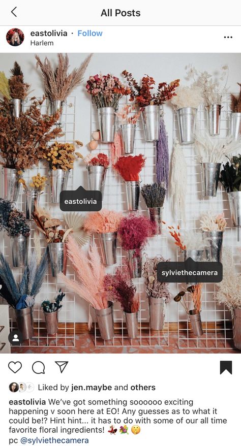 Silk Flower Display Retail, Dried Flower Retail Display, Shop Front Floral Installation, Shop Front Flower Installation, Storefront Flower Installation, Flower Shop Display, Flower Shop Interiors, Flower Shop Decor, Store Design Boutique