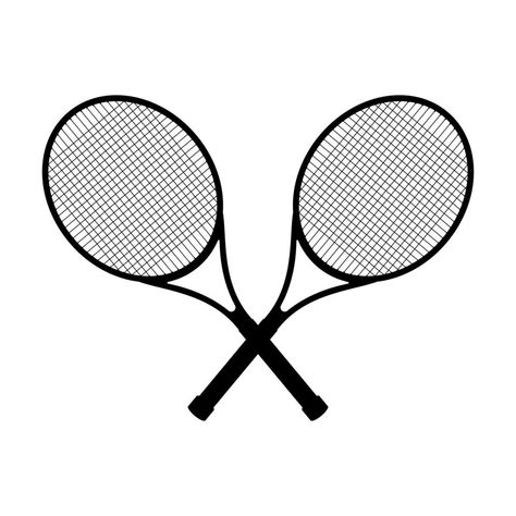 Tennis racket vector design illustration isolated on white background Tennis Racket Illustration, Tennis Racket Art, Tennis Icon, Cherry Tattoos, Mini Collection, Badminton Racket, Stained Glass Patterns, Tennis Racket, Vector Design