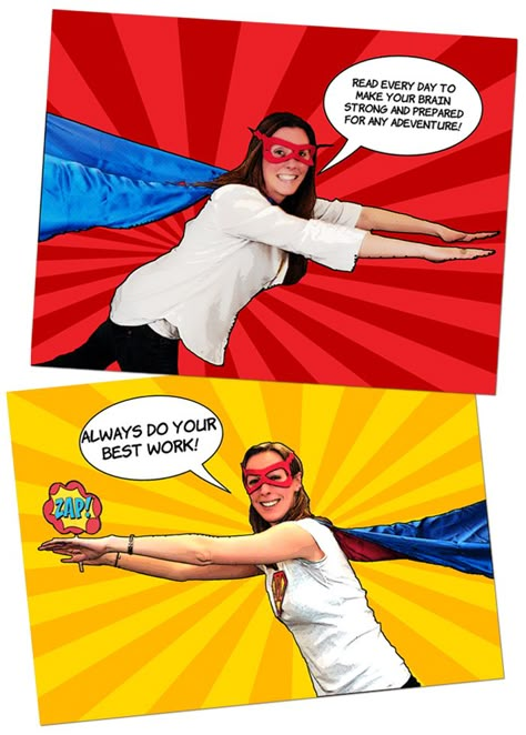 Great idea for a super hero themed classroom!  Take pics of the students, print on paper and have them add a paper/cloth cape and draw a mask. ¡Tan, ta, ran! Superhero School Theme, Superhero Teacher Appreciation, Hero Classroom Theme, Superhero Class, Superhero School, Superhero Teacher, Superhero Classroom Theme, Staff Appreciation Week, Superhero Classroom