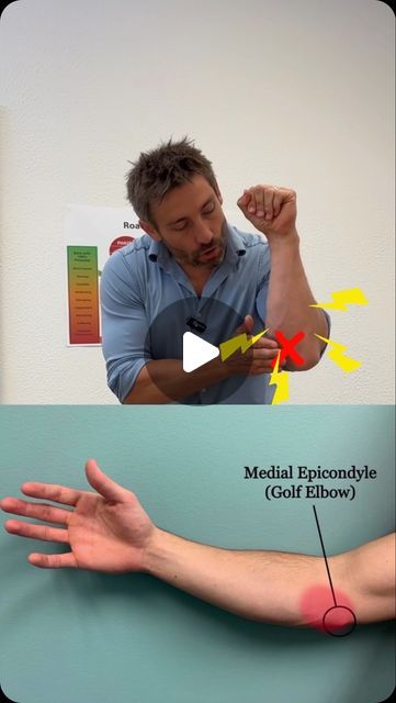 James Somerset Osteopath on Instagram: "How to fix golfers elbow. #golferselbow #tenniselbow" Golfers Elbow, Crystal Tattoo, Tennis Elbow, June 16, Golfers, Somerset, Fix It, Tattoo Ideas, On Instagram