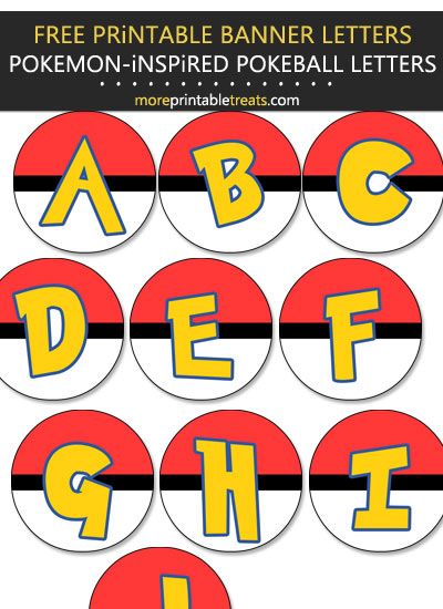 Pokeball Party Banner Letters Pokémon Birthday Decorations, Free Printable Pokemon, Pokemon Decorations Party, Pokemon Birthday Diy, Pokemon Birthday Party Decorations Diy, Pokemon Free Printables, Pokemon Birthday Printables, Picachu Party Ideas, Pokemon Birthday Banner