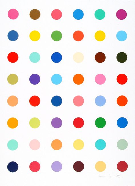 Paddle8: Oleoylsarcosine - Damien Hirst #damien hirst #colors #dots #spot etching with aquatint 2d Abstract, Damien Hirst, Poster Layout, Crazy Colour, Dot Painting, Art Auction, Illustrations Posters, Textures Patterns, Abstract Pattern