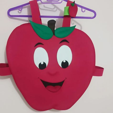 #traje elaborado en #foami #tematica #fruta #manzana para #niño Fancy Dress, Fruit, Quick Saves