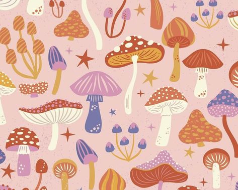 Fantastic Fungi, Spring Challenge, Adobe Fresco, Picnic Decorations, Autumn Illustration, Pumpkin Season, Mock Ups, Christmas Illustration, Crafty Craft