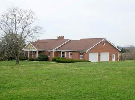 Red Brick Ranch Exterior Makeover, White And Black Modern Farmhouse, Red Brick Ranch House, Brick Ranch House Exterior, Brick Ranch Exterior Makeover, Red Brick Ranch, Exterior House Makeover, Brick Ranch Exterior, Ranch Exterior Remodel