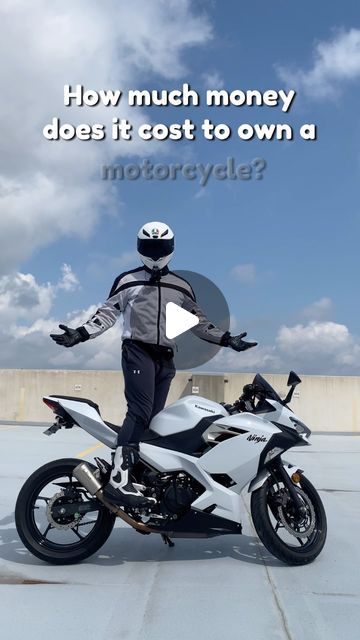 Ninja Nick on Instagram: "How Much Money Does It Cost To Own A Motorcycle? #ninja400 #motorcycle #sportbike #bike #biketok #beginner #fyp" Ninja 650 Kawasaki, Beginner Motorcycle, Ninja 500, Motorcycle Kawasaki, Ninja Motorcycle, Kawasaki Ninja 400, Ninja Bike, Ninja 400, Kawasaki Bikes