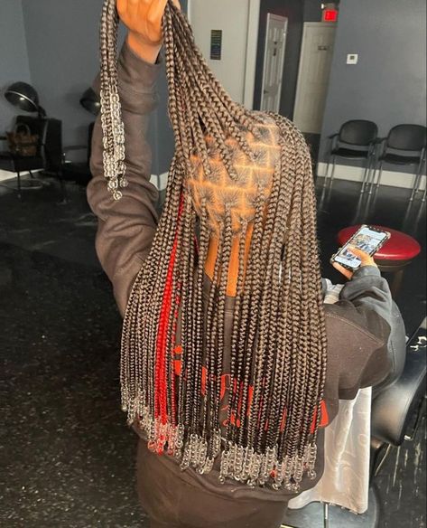 Red Hair Short, Black Kids Braids Hairstyles, Short Box Braids Hairstyles, Braided Hairstyles For Black Women Cornrows, Short Box Braids, Big Box Braids Hairstyles, Feed In Braids Hairstyles, Cute Braided Hairstyles, Box Braids Hairstyles For Black Women