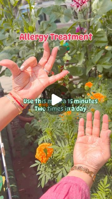 Reiki Bliss🌺 on Instagram: "Use this mudra and Accupressure point for allergy two times in a day for two minutes and see the results within 10 days.. 
@reiki_bliss #accupressure #yogamudra #healing #instagram #reelviral #viral #alternativehealing #alternativehealth" Mudra For Allergies, Alternative Healing, Energy Work, Alternative Health, Allergies, Reiki, Energy, Healing, 10 Things