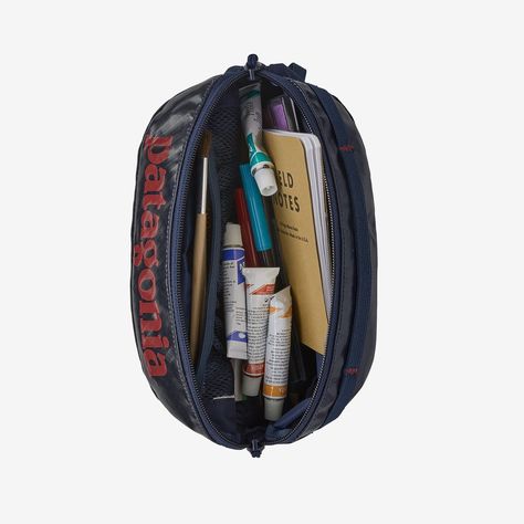 Gear Cube, Patagonia Black Hole, Patagonia Brand, Small Organizer, Brand Description, Inside My Bag, Man Bags, What In My Bag, Art Diary