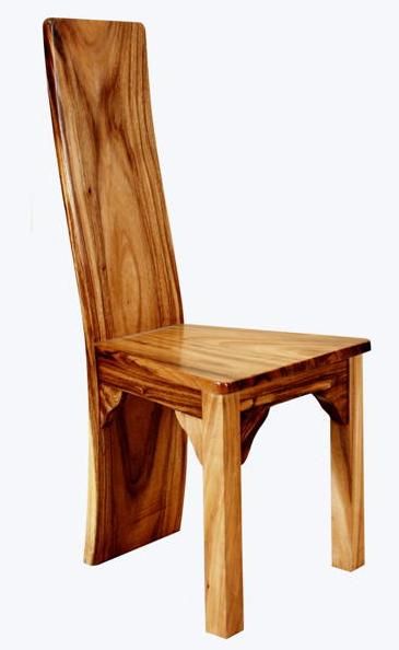 Contemporary Wood Dining Chairs, Wood Desk Chair, Natural Wood Desk, Meja Sofa, Wood Chair Design, Woodworking Chair, Natural Wood Furniture, Modern Side Chairs, Solid Wood Chairs