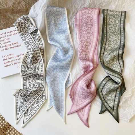 Spring scarves