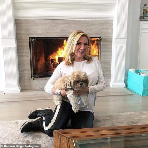 Ramona Singer's beloved Shih Tzu Coco dies at 17 | Daily Mail Online Selena Gomez Ramona And Beezus, Coco Baby, Dorinda Medley, Sonja Morgan, Ramona Singer, The Reunion, Housewives Of New York, Forever Grateful, My Heart Is Breaking