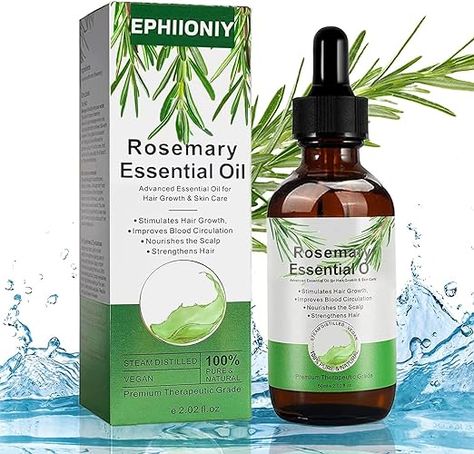 🌱【Natural Ingredients】Premium grade rosemary oil is rich in rosemary and coconut oil. Rosemary can effectively prevent hair loss and promote hair growth. Coconut oil help keep hair strong and protect scalp. In addition, rosemary oil also offer many benefits in skin and beauty care.
🌱【Strengthening Hair Growth Rosemary Oil】Rosemary oil for hair revives the scalp and follicles to prevent further thinning while improving hair texture, fullness, and strength for both women and men. Hair growth. Eyebrow And Eyelash Growth, Essential Oil For Skin, Thicken Hair Naturally, Rosemary Oil For Hair Growth, Rosemary Hair Growth, Hair Steaming, Rosemary Oil For Hair, Rosemary Essential Oil, Oil For Hair Growth