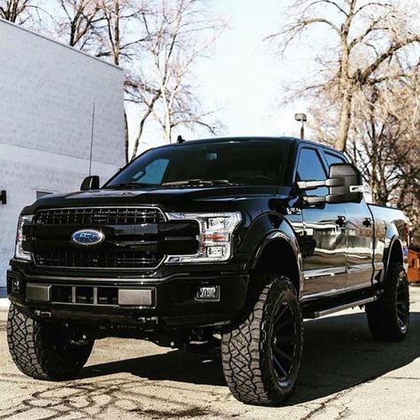 1,045 Likes, 11 Comments - F-150 Addicts (@f150addicts) on Instagram: “Check out our new 2018+ F150 OEM LED Headlights now available at F150Addicts.com Link in Bio” F150 Platinum, Ford F150 Fx4, Tundra Truck, Custom Lifted Trucks, Ford Trucks F150, Future Trucks, Black Truck, 2014 Ford F150, Lifted Chevy