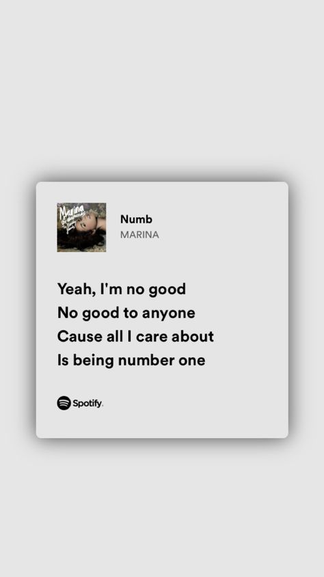 Marina Song Lyrics, Marina Spotify Lyrics, Marina Quotes, Marina Lyrics, Numb Lyrics, Unsaid Thoughts, Diamonds Lyrics, Paris Geller, Only Song