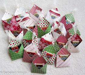 Deborah's Gems: Table Favours .... Christmas Party Favours Ideas, Christmas Party Table Favors, Christmas Table Gifts Favors Ideas, Christmas Table Favors Treats, Diy Christmas Table Favors, Christmas Table Treats, Paper Christmas Table Decorations, Christmas Table Favours Ideas, Table Favors For Christmas