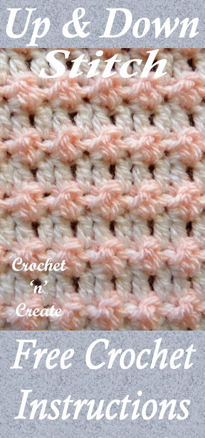 up and down stitch Up And Down Crochet Stitch, Different Stitch Crochet Blanket, Sample Stitch Crochet Blanket, Stitch Disney Crochet Blanket Pattern, Crochet Fpdc Stitch, Crochet Blanket Stiches Videos, Crochet Baby Blanket Beginner, Tunisian Crochet Stitches, Crochet For Beginners Blanket