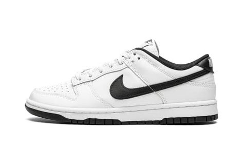 Striking Nike Air Max sneakers in classic black and white colorway, featuring the iconic Nike swoosh logo on the sides. Womens Dunk Low, White Black Shoes, Gymnastics Shoes, Jordan Yeezy, Vintage Basketball, Black And White Shoes, Female Gymnast, Kids Jordans, Nike Womens