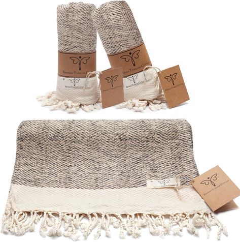 PRICES MAY VARY. PREMIUM TURKISH PESHTEMAL TOWEL SET of 2: Duo of 100% cotton extra large (40 x 100 cm) hand or face towels, made using natural Oeko-Tex certified Anatolian yarn. Doesn't contain any harmful chemicals SUPER-SOFT & ABSORBENT: The perfect fast-drying and stylish hand towels for your kitchen, utility room, toilet or as baby bath towels or guest towels. Pre-washed & air dried to ensure no shrinkage VERSATILE LUXURY: Light-weight bath and hand towels to be used by all the family, at t Towels For Bathroom, Baby Bath Towel, Decorative Hand Towels, Turkish Cotton Towels, Peshtemal Towel, Cotton Hand Towels, Decorative Towels, Linen Textile, Face Hair