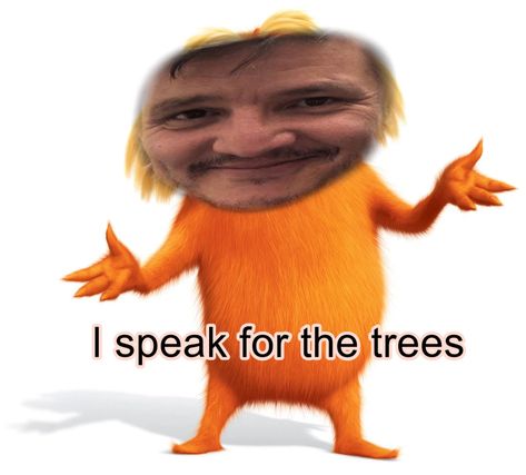 Funny Pedro Pascal Pictures, I’m The Lorax I Speak For The Trees, Shrek Memes Love, I Speak For The Trees, Meme Face Funny Shrek, Shrek Memes Funny Hilarious, Lol Memes, Jurassic Park Memes Hilarious, Funny Profile