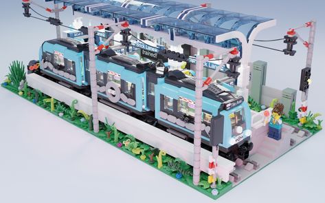 Lego city train